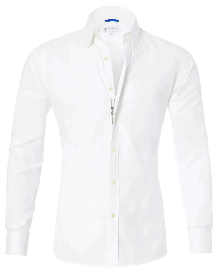 Janos - Elite stretch zip shirt for casual looks