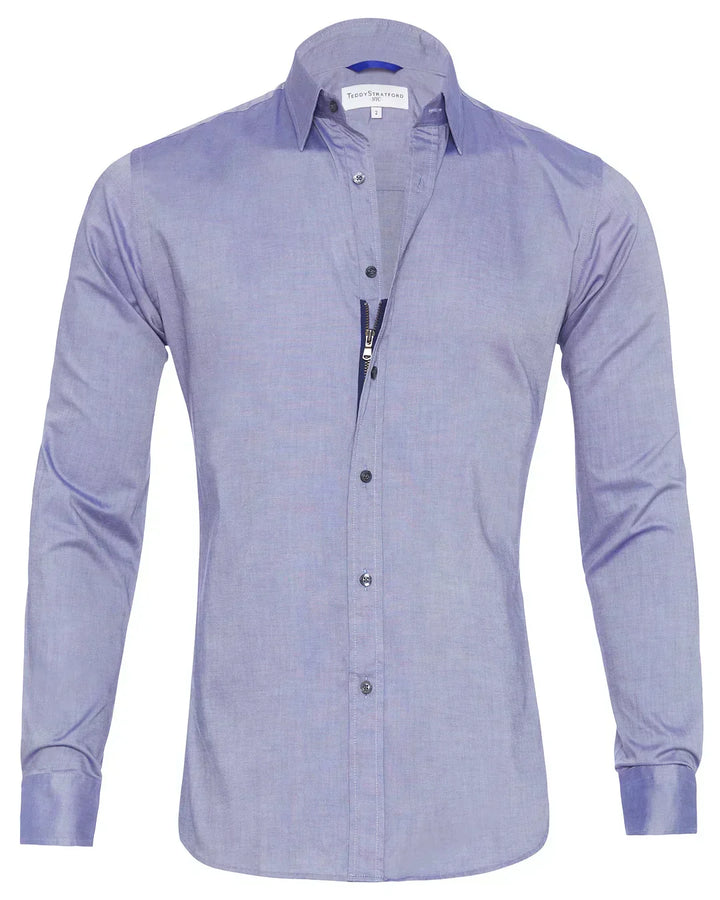 Janos - Elite stretch zip shirt for casual looks