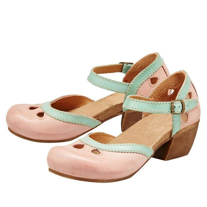 Amalia | Comfortable Low Heel Sandals