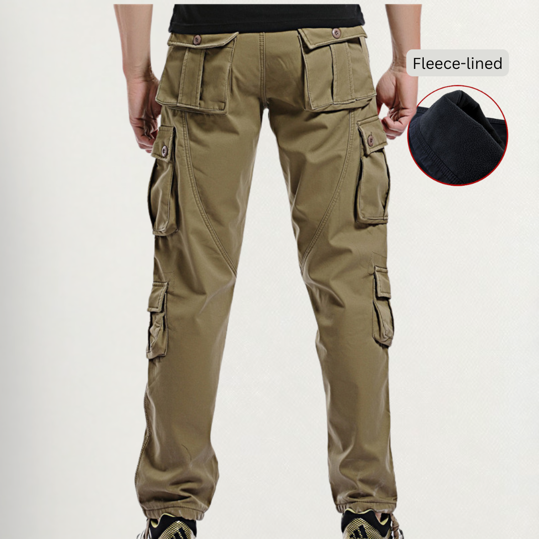 Dylan Fleece-lined Cargo Trousers