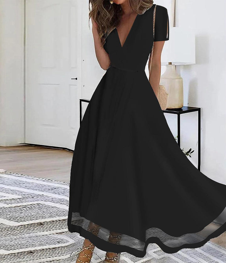 Cool Plain Sleeveless Maxi Dress