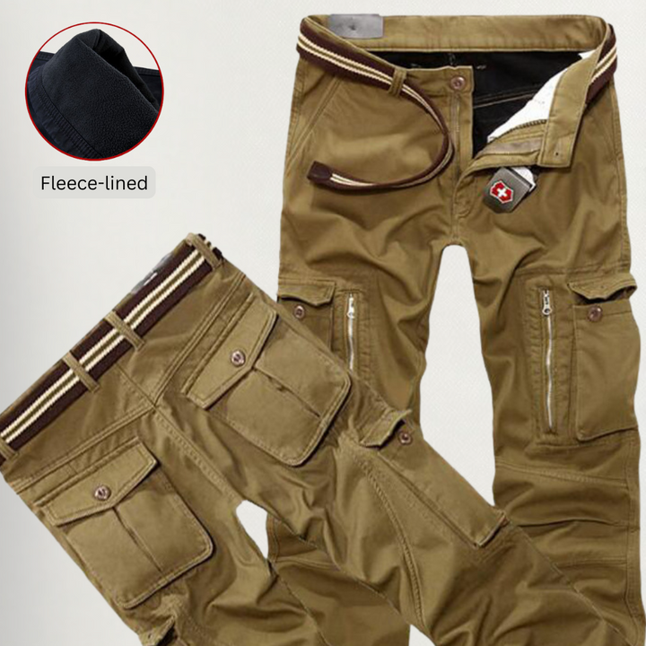 Carter Fleece-lined Cargo Trousers