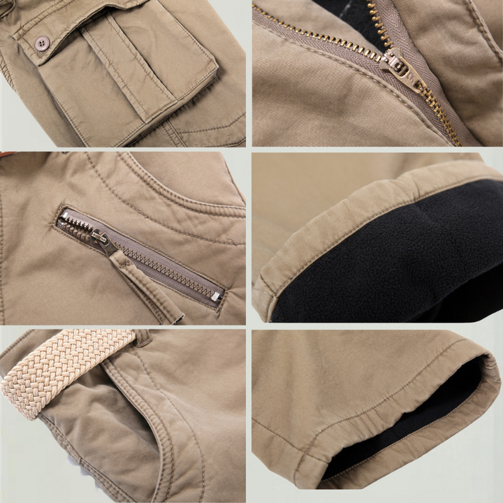 Dylan Fleece-lined Cargo Trousers