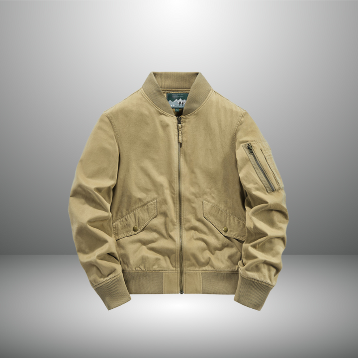 Hugh | Aviator Bomber Jacket