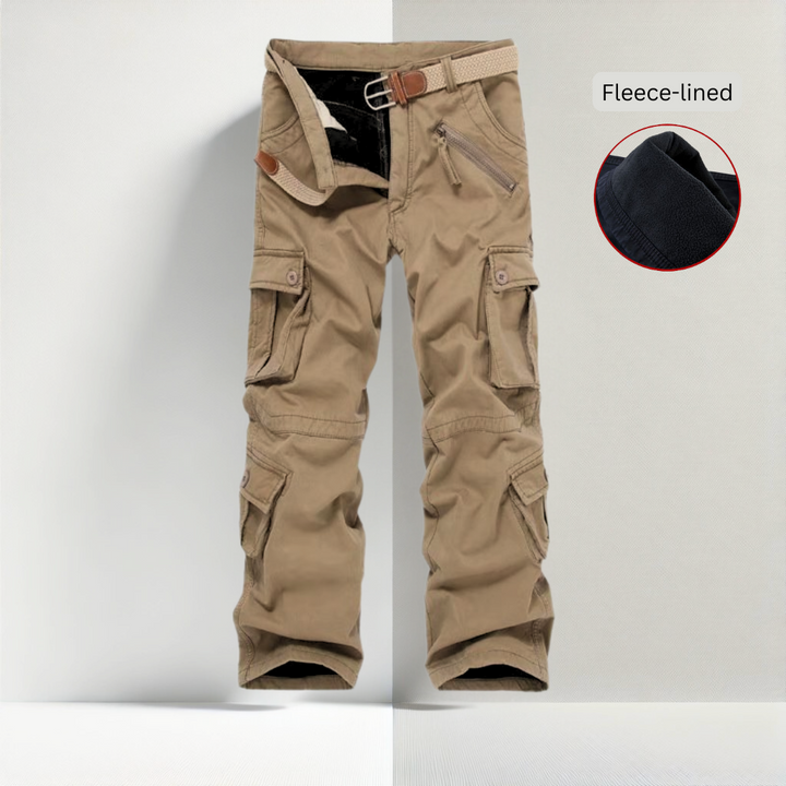 Dylan Fleece-lined Cargo Trousers