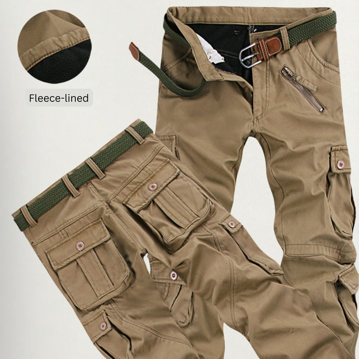 Dylan Fleece-lined Cargo Trousers