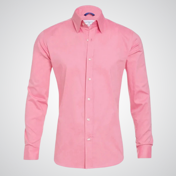 Camden Oxford Cotton Zip-Up Shirt