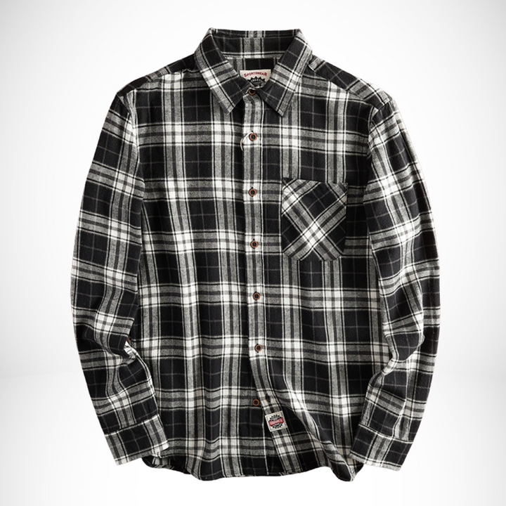 Callum Plaid Cotton Shirt