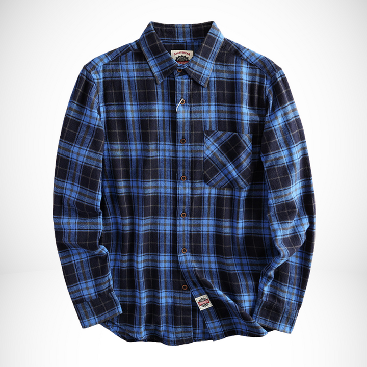 Callum Plaid Cotton Shirt