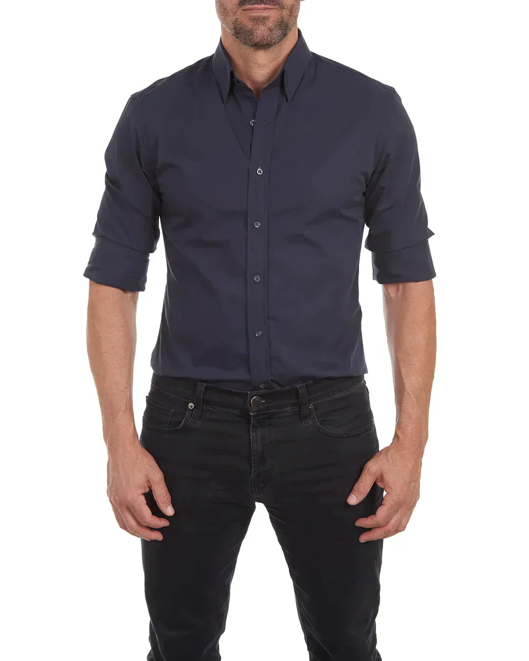 Janos - Elite stretch zip shirt for casual looks