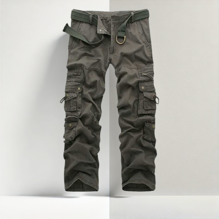 Hudson Multi-Pocket Cargo Trousers