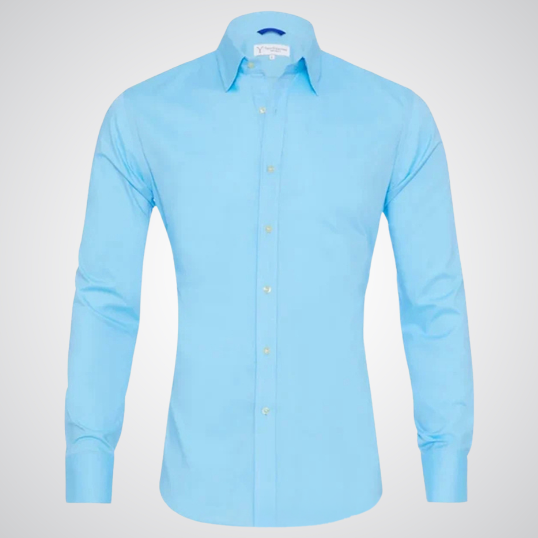 Camden Oxford Cotton Zip-Up Shirt