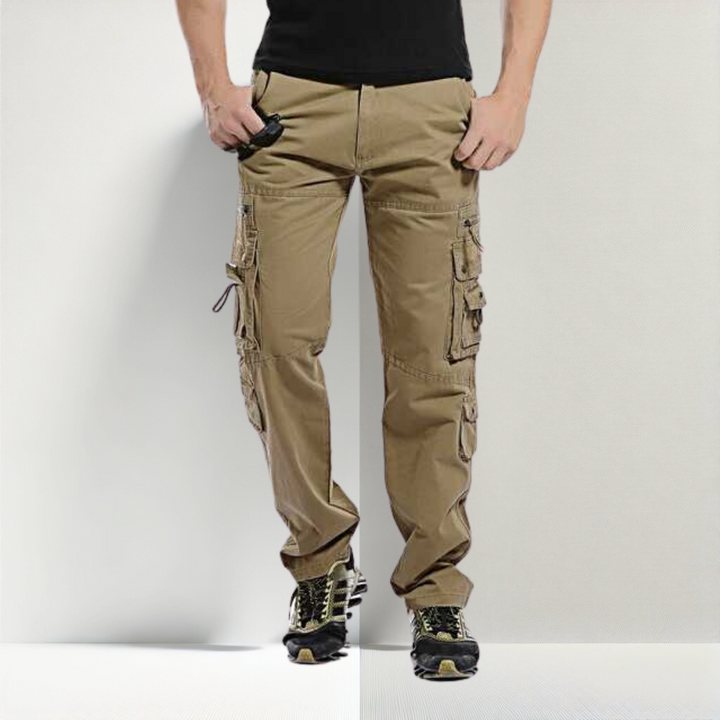 Hudson Multi-Pocket Cargo Trousers