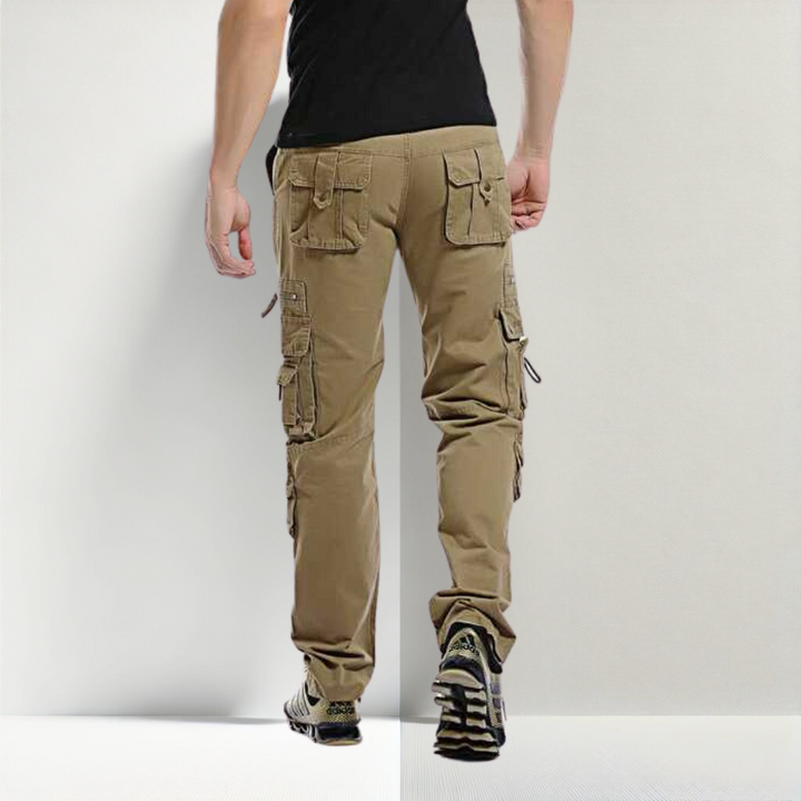 Hudson Multi-Pocket Cargo Trousers