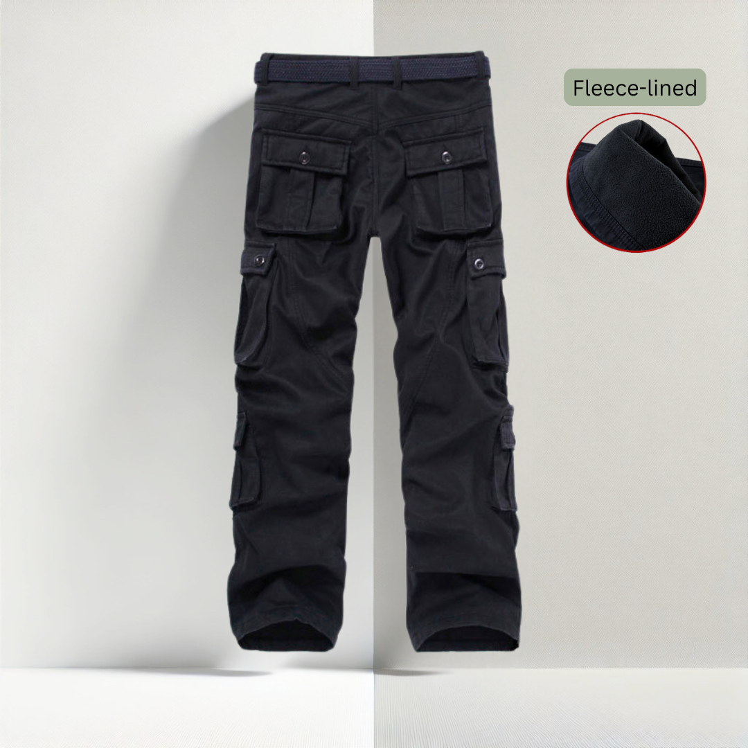 Evan Fleece-lined Cargo Trousers