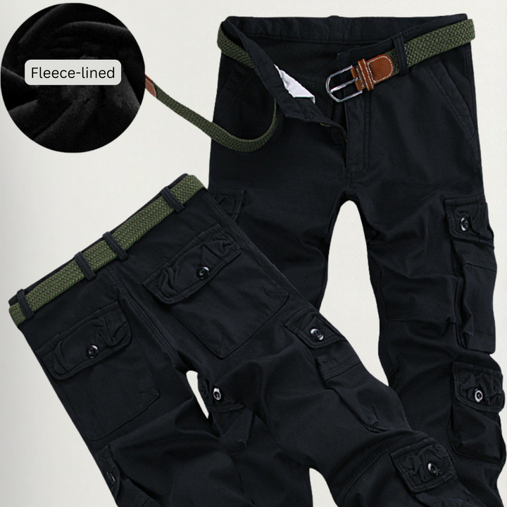 Evan Fleece-lined Cargo Trousers