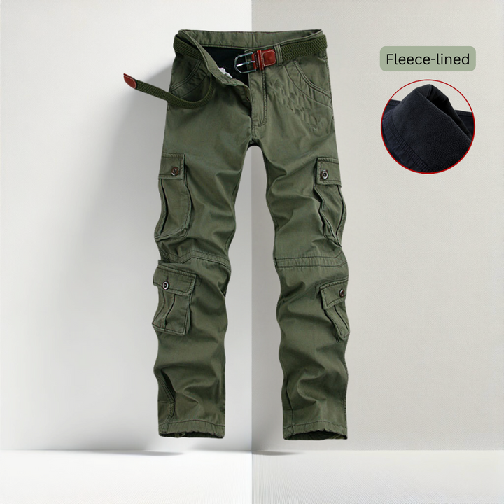 Evan Fleece-lined Cargo Trousers