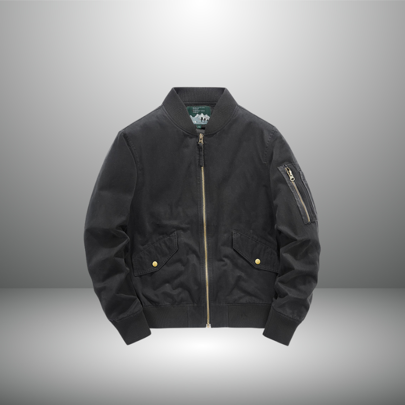 Hugh | Aviator Bomber Jacket