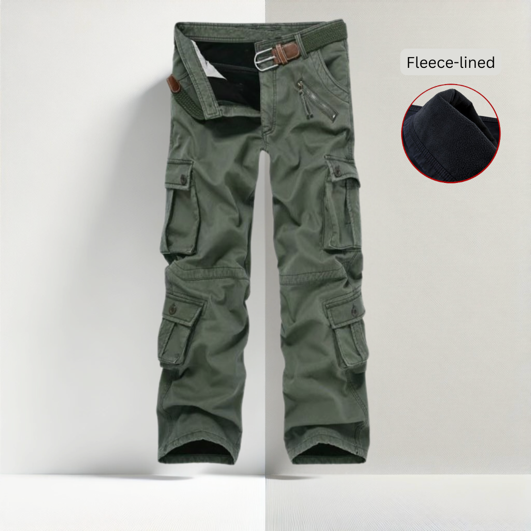 Dylan Fleece-lined Cargo Trousers