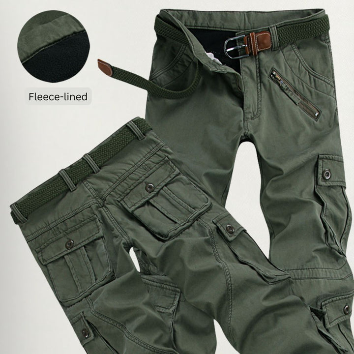 Dylan Fleece-lined Cargo Trousers