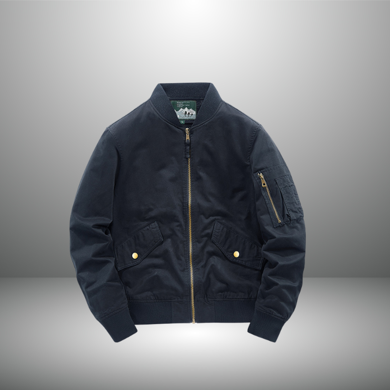 Hugh | Aviator Bomber Jacket