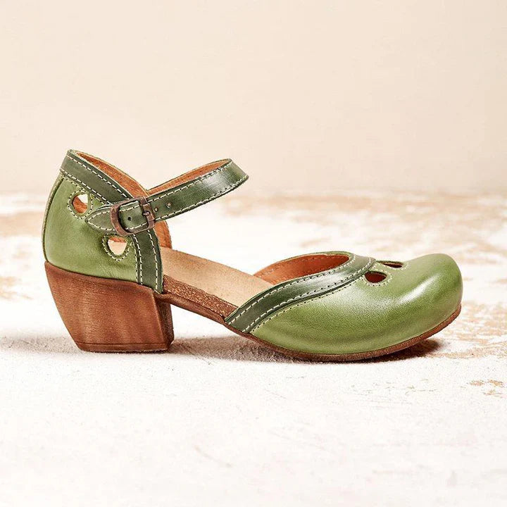 Amalia | Comfortable Low Heel Sandals