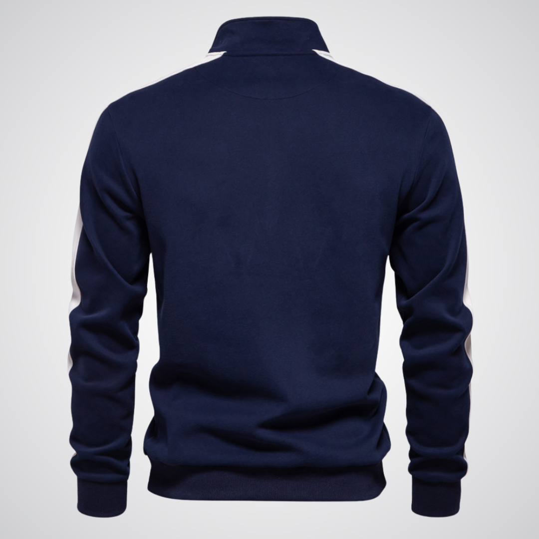 Ryan Zipped Collar Jumper