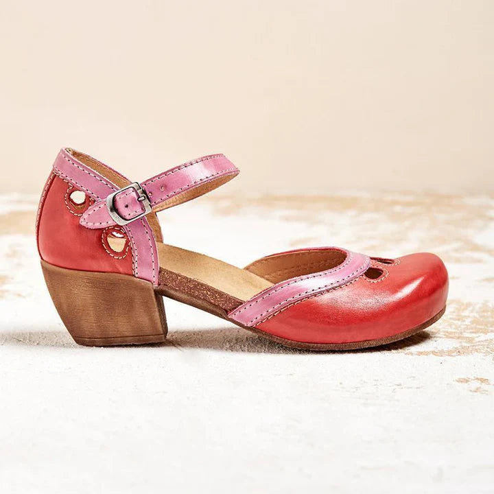 Amalia | Comfortable Low Heel Sandals