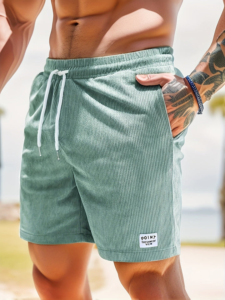 Steef | Rib Velvet Shorts