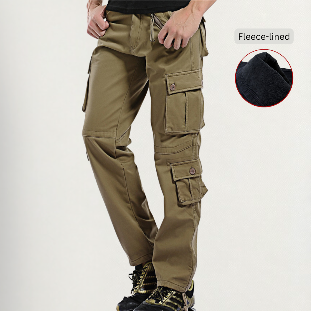 Dylan Fleece-lined Cargo Trousers