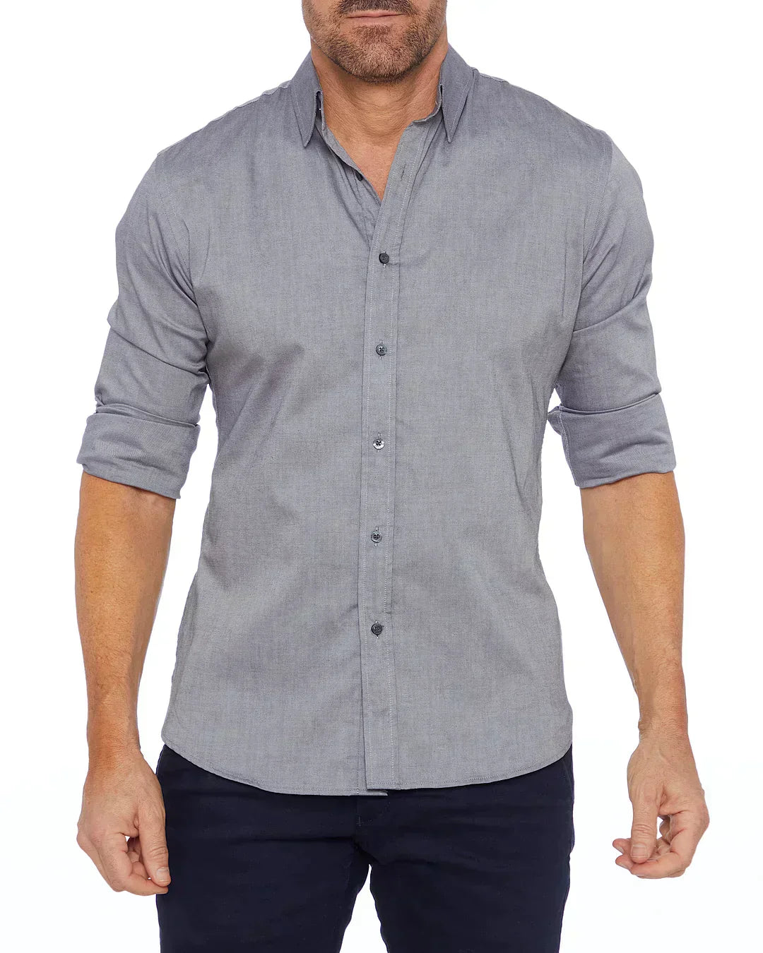 Janos - Elite stretch zip shirt for casual looks