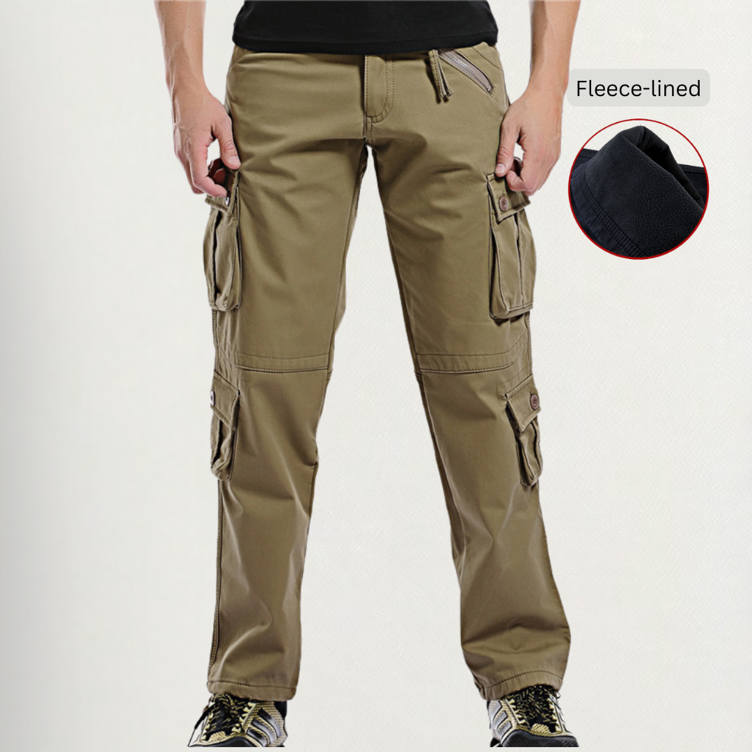 Dylan Fleece-lined Cargo Trousers