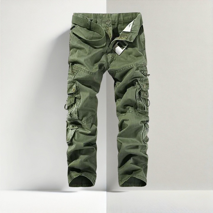 Hudson Multi-Pocket Cargo Trousers