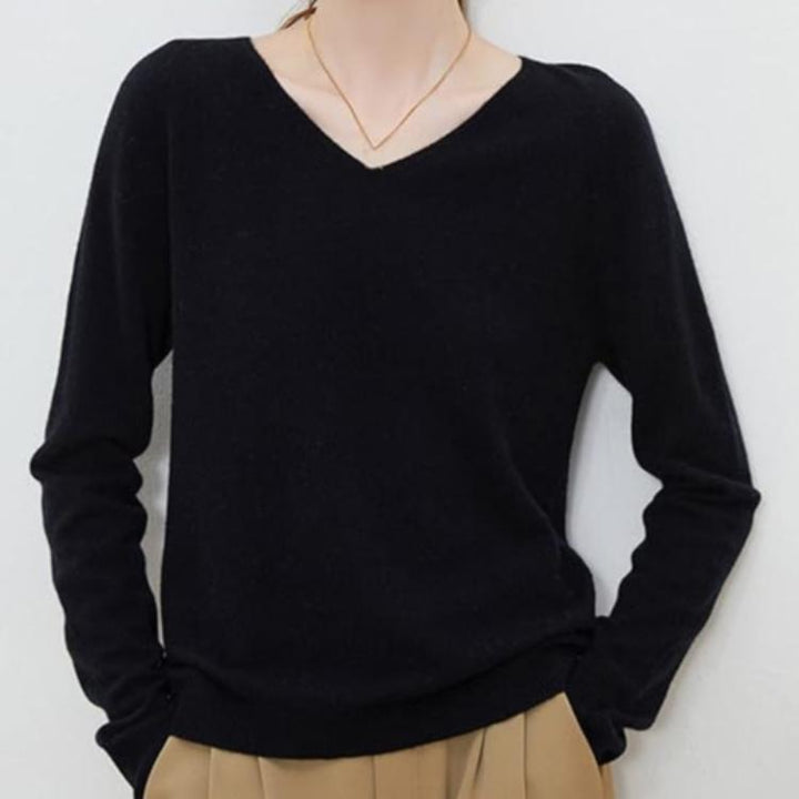 Eleanor | Women's 100% Pure Wool Long-Sleeve Sweater