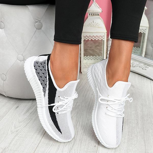 Elara |  Breathable Lightweight Lace-Up Sneakers