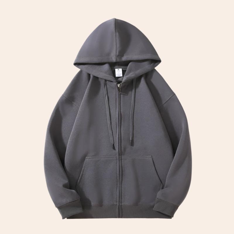 Ava Cotton Zip-Up Hoodie