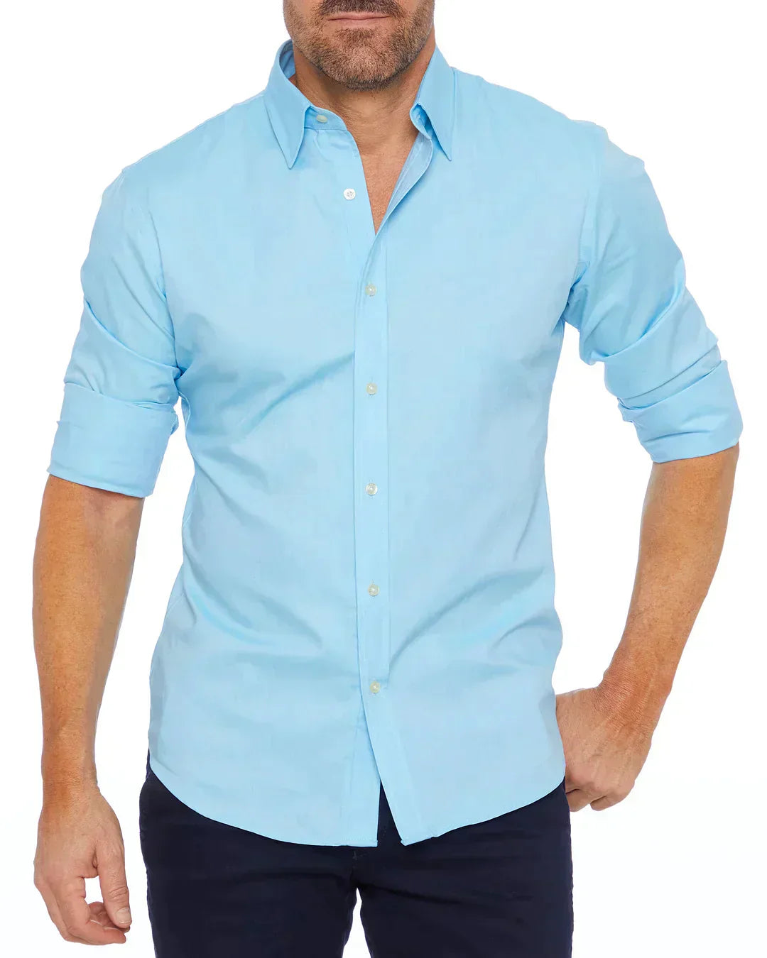 Janos - Elite stretch zip shirt for casual looks