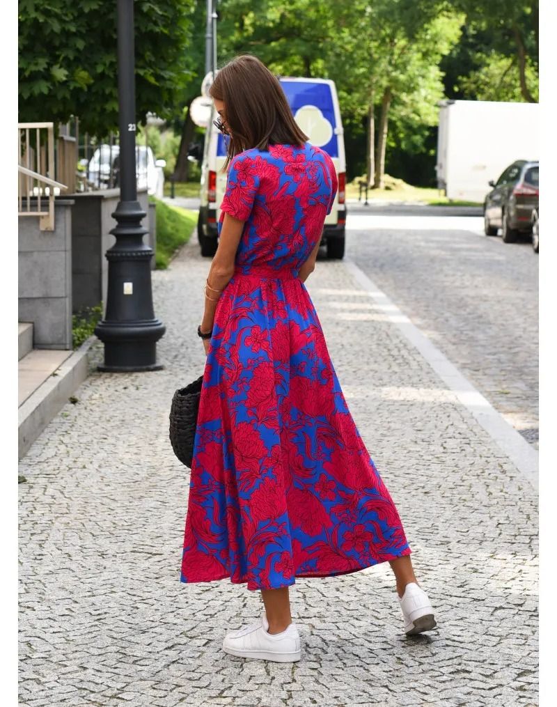 Bella | Colourful summer dress