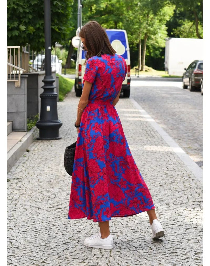 Bella | Colourful summer dress