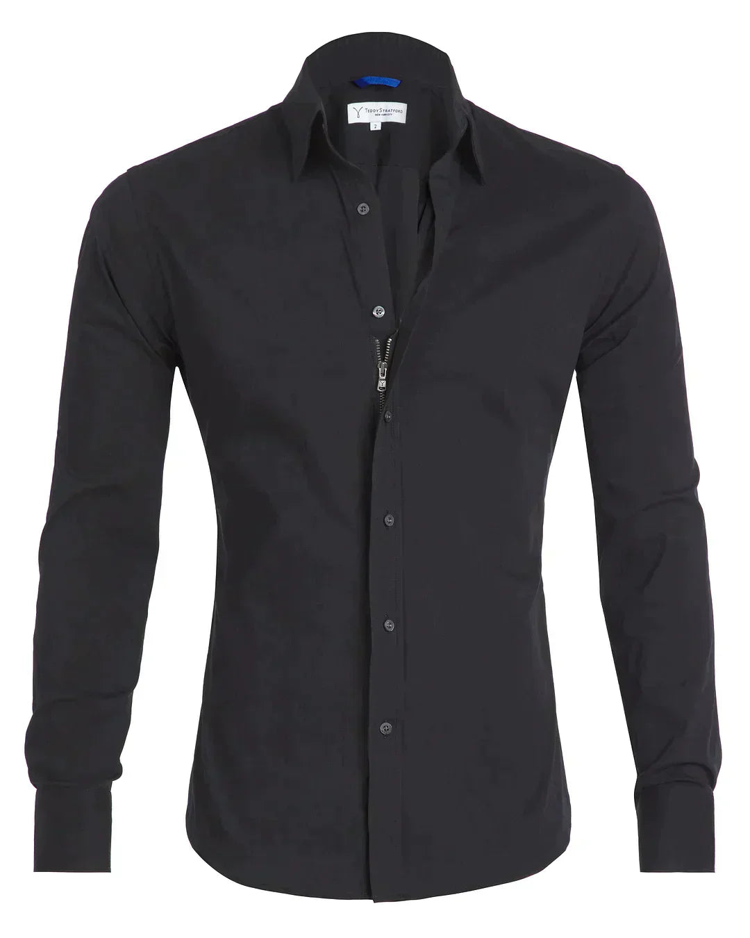 Janos - Elite stretch zip shirt for casual looks