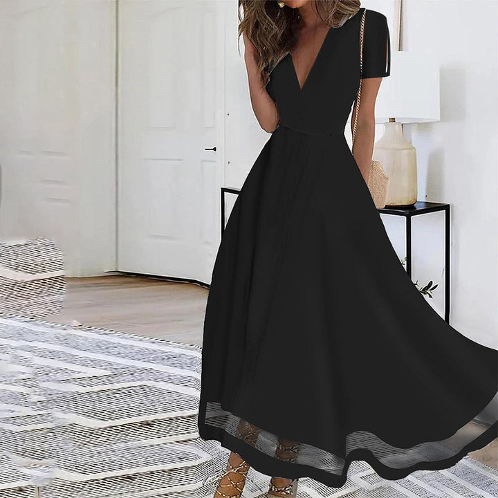 Cool Plain Sleeveless Maxi Dress